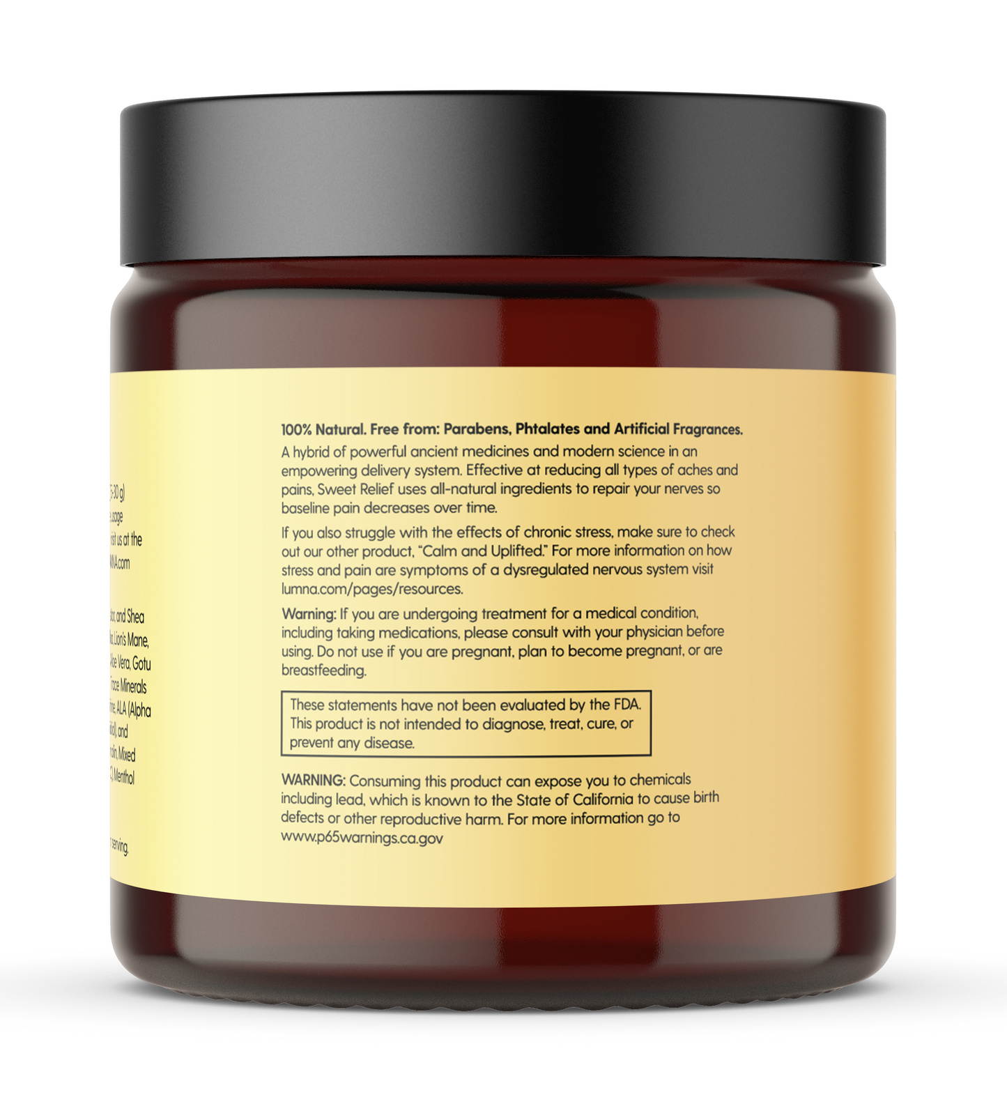 Sweet Relief - Clinical Trial Sample