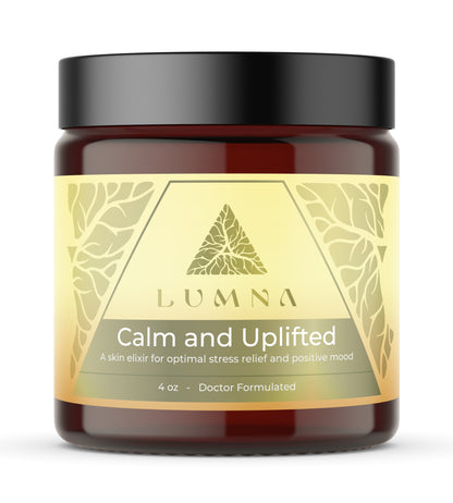 Calm and Uplifted: Immediate calm into a reparative slumber and wake up restored. CBG and 20+ active ingredients ease stress over time.